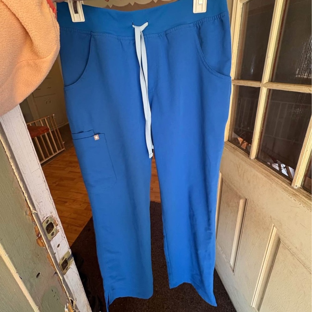 Figs Royal Blue Kade Pants Regular Length